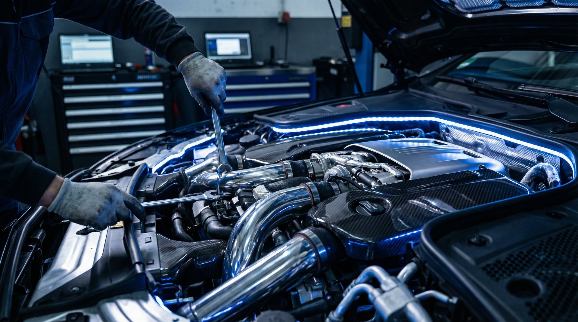 海角网修车改装视频-涡轮增压改装教程