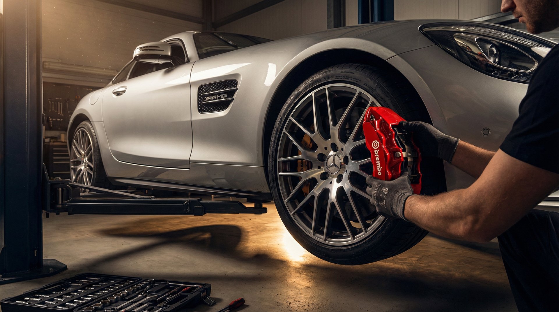 海角网修车改装视频-刹车系统升级