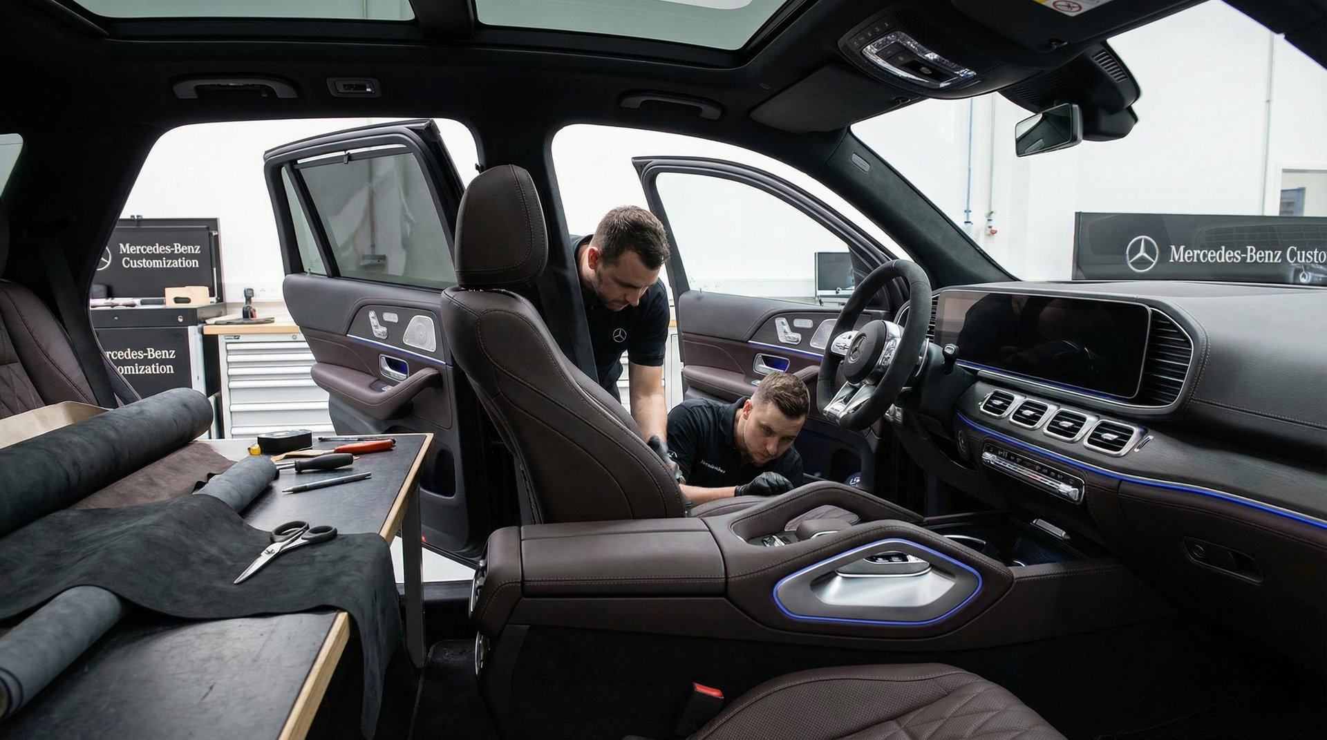 海角网修车改装视频-内饰改装